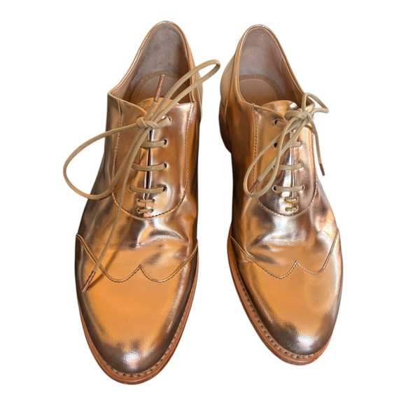 the office of Angela Scott Shoes - The office of Angela Scott Mr. Evans Oxford Rose Gold Women’s Size 36 US 6